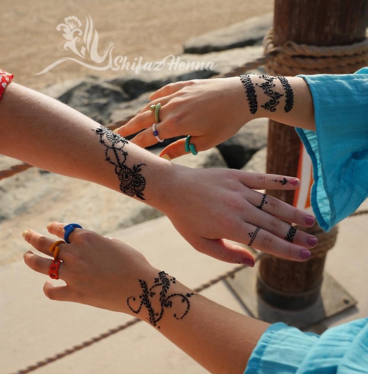 Henna Tattoo in Dubai - Mehndi Design - Shifaz Henna