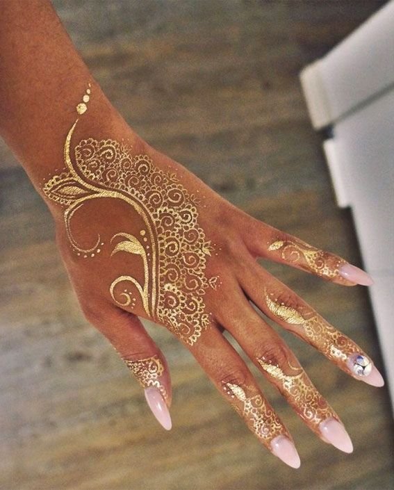 Gold Henna