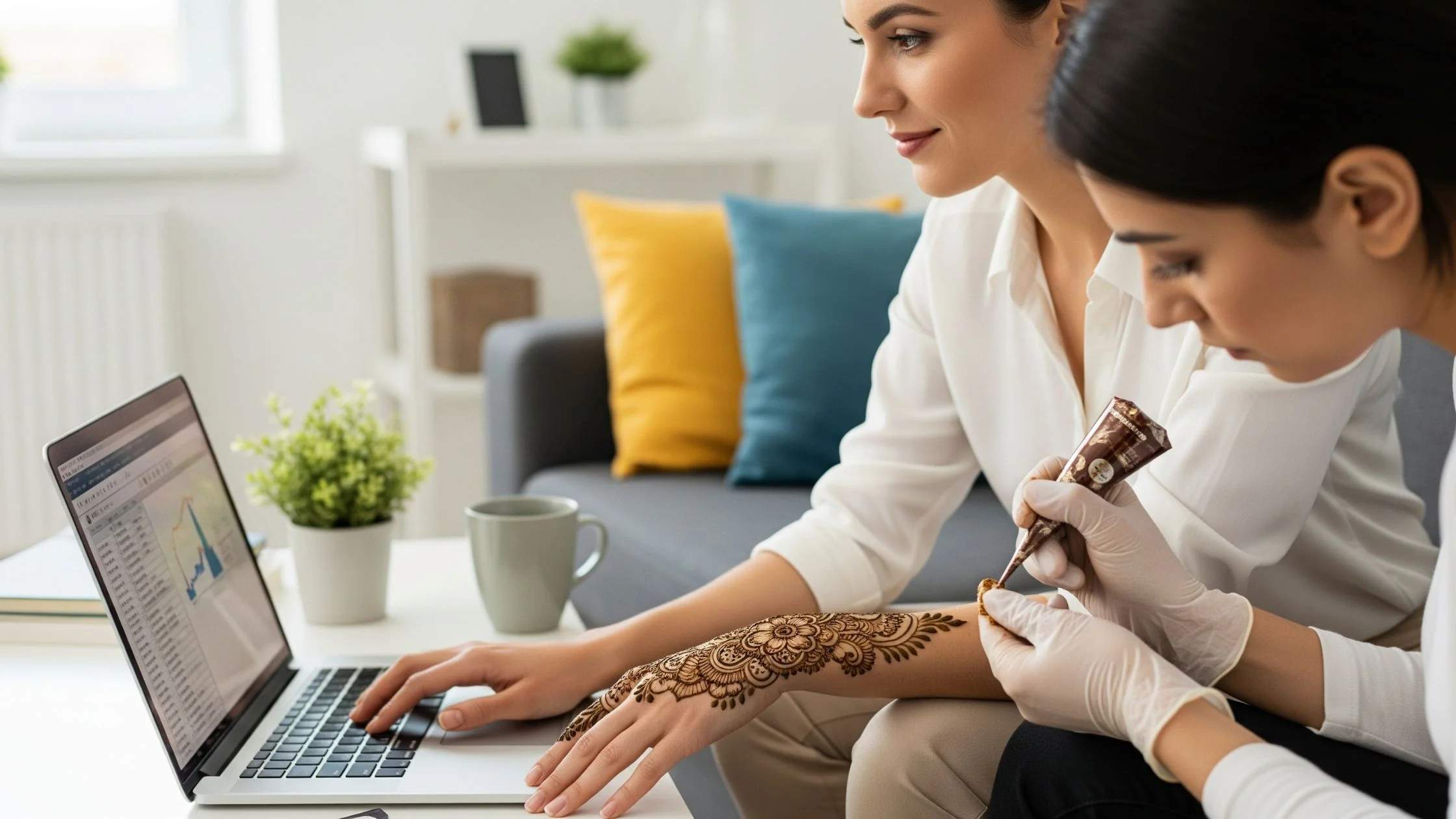 Henna at Home in Dubai
