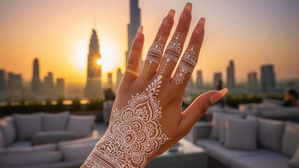 White Henna Results